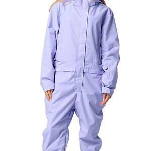 Women's Light Purple Snowsuit